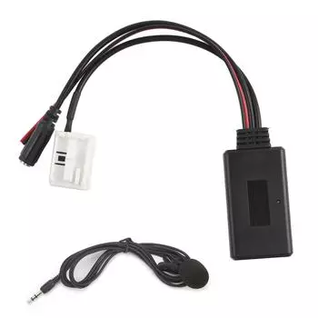 12-контактный автомобильный радиоприемник RD4 Bluetooth Музыка AUX Телефонный звонок Громкая связь Адаптер микрофона подходит для