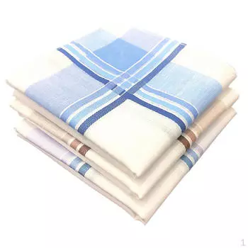 12 мужских и женских хлопковых носовых платков Hanky Bridal Party Hankie