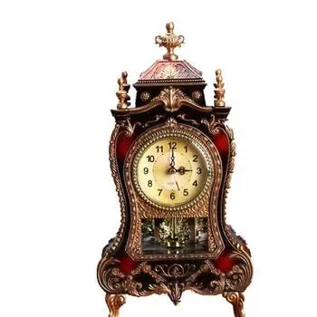 12 песен антикварные часы башня формы настольные часы классические украшения качели часы гостиная тумба под телевизор настольные часы