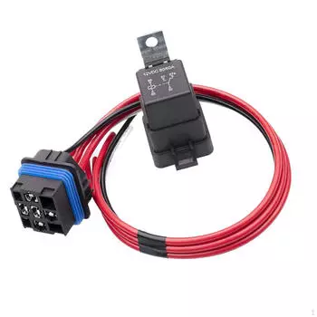 12 Реле универсальное с проводкой для мотоцикла 50A 30A 12V5P