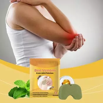 12 шт. Bee Enssence Pain Care Joint Patch эластичный тканевый пластырь для суставов шеи колена плеча талии ноги