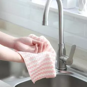 12 шт. салфетка из микрофибры для протирки стола, кухни, полотенец из микрофибры для мытья посуды