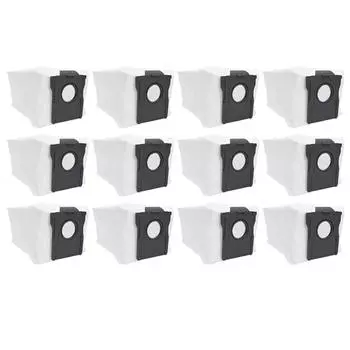 12 шт. сменные части для пылесборника для пылесоса Dreame Bot X40 /X40 Pro/X40 Ultra нетканые мусорные мешки CHINA