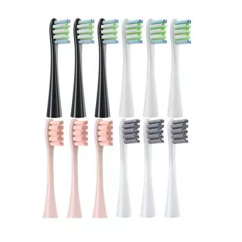 12 шт. сменные насадки для электрической зубной щетки Oclean X/ X PRO/ Z1/ F1/ One/ Air 2 /SE Sonic с мягкой щетиной