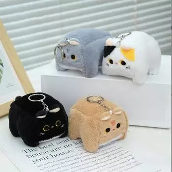 12 см мягкие игрушки кошки брелок кошка подарок плюшевая игрушка кукла для детской вечеринки день рождения плюшевые игрушки для девочки