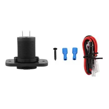 12 В Двойной USB-порт Разъем Автомобильный Прикуриватель Разветвитель Зарядное Устройство Адаптер Питания Розетка