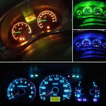 12 В T3 T4.2 T4.7 светодиодные автомобильные лампы автомобильные приборные панели скоростные огни лампы салона автомобиля аксессуары приборные панели боковые переключатели лампы T3 синий