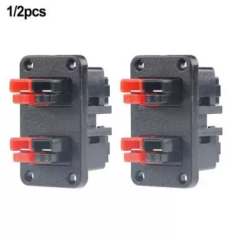 12AWG Проводные кронштейны панели 600 В Сменные вилки Корпус ПК 2pcs