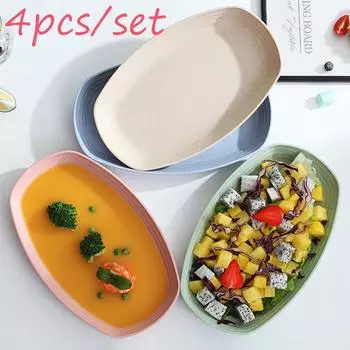 12inch Food Storage Tray Western Pizza Breakfast Fruit Dish Ins Popular Tableware Snack Plate Fruit Bowl Dish Plate Tableware