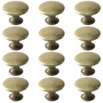 12pcs Wardrobe Pulls Drawer Knobs Small Handle Cabinet Door Handle Cupboard Style B