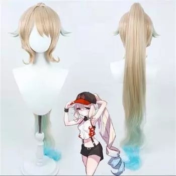 130 см парик для косплея Enna Alouette Vtuber NIJISANJI 40 см парики Enna Alouette термостойкие волосы женские парики из аниме на Хэллоуин One Size