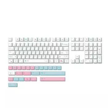 132 клавиши/набор DA Profile Weather Theme Keycap PBT Dye Sublimation для клавиш s 6.25U для механической клавиатуры 61 64 8