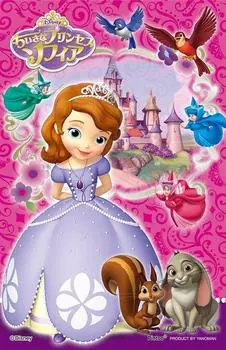 132 Piece Jigsaw Puzzle Clear Stand Puzzle Little Princess Sophia Little Princess