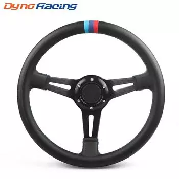 13,5-дюймовый гоночный руль Drift из микрофибры, кожа, три цвета, подходит для автомобиля и моделирования компьютерной игры