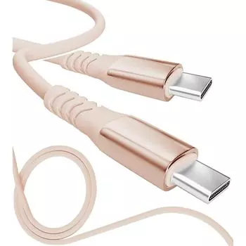 13 цветов 4 длины PD быстрый 15 Вт 60 Вт 100 Вт 100% силикон Сверхпрочный USB-A Type-C на Type-C [официальный представитель inklink в Японии] Зарядный кабель для iPhone
