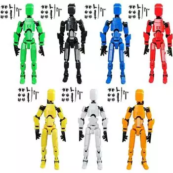 13 Фигурка - (Полностью собранный) Фигурка Titan 13, фигурка T13, многошарнирная фигурка, напечатанная на 3D-принтере