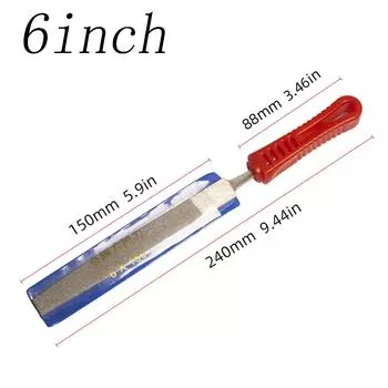 150# Diamond Flat File 1pc Diamond Needle Flat Sliver