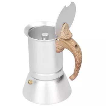 150 мл кофеварка Moka Pot нержавеющая сталь кофейник индукционная плита использование товары для дома
