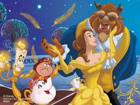 150 Piece Jigsaw Puzzle Disney Sparkling True Love Paris [Petit Clear]