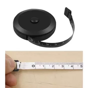 150cm/60 Body Measuring Ruler Sewing Tailor Tape Measure Centimeter Meter Sewing Measuring Tape Soft Two Colors Sewing Tools белый