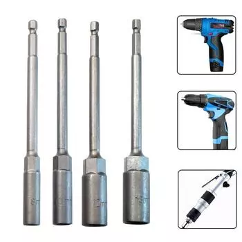150mm Socket Wrench 1PC Chrome Vanadium Steel Extension Sleeve