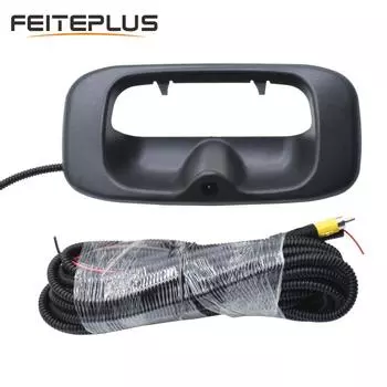 15228539 Rear View Tailgate Handle Reverse Backup Camera With Camera Wire Harness For GMC Sierra Chevrolet Silverado