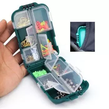 157шт рыболовные принадлежности набор с коробкой для снастей Space Beans джиг крючки вертлюги
