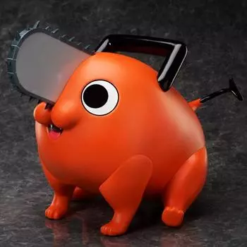 15*21 см аниме-фигурка «Человек-бензопила» Pochita ленточная пила Kawaii кукла-собака фигурка «Человек-бензопила» Денджи/силовая фигурка модель для взрослых игрушки With box