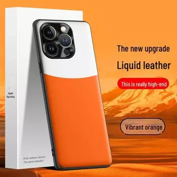 15 Pro Max Liquid Leather Case, Anti-Fall & Anti-Fouling Protective Cover - One Piece Shipping Available. Apple 15promax