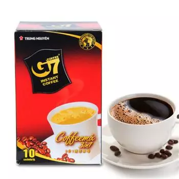 160 г Вьетнамский растворимый G7 Pure Black растворимый кофе Вьетнамский кофе