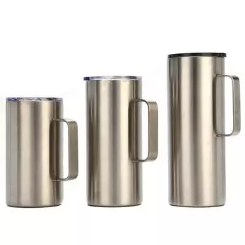 16/22/30oz Stainless Steel Tumbler Double Wall Vacuum Insulated Coffee Mug Travel Mug Works Great for Ice Drink Hot Beverage 16oz