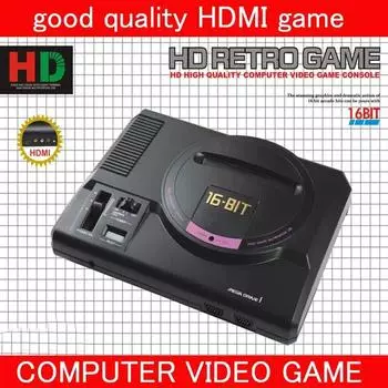 16-битная консоль RETROAD HD для системы Mega Drive, игровой картридж NTSC/PAL, оригинальный размер, встроенный 170 игр