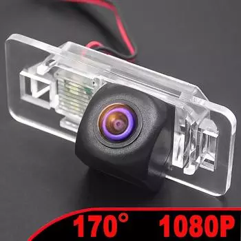 170° 1080P AHD «рыбий глаз» заднего вида для автомобиля, камера заднего вида для парковки BMW 1/3/7/5 серии E39 E46 E53 E82 E90 E91 X3 X5 X6 CVBS-AHD