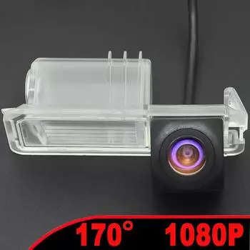 170 градусов HD 1080P AHD Fisheye Специальная камера заднего вида для VW Volkswagen Polo V 6R) / Гольф 6 VI / Пассат CC
