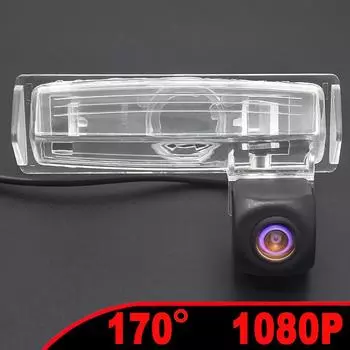 170 градусов HD AHD 1080P «рыбий глаз» автомобильная камера заднего вида, резервная ночная резервная система парковки, камера для Toyota Camry 2007 и 2012
