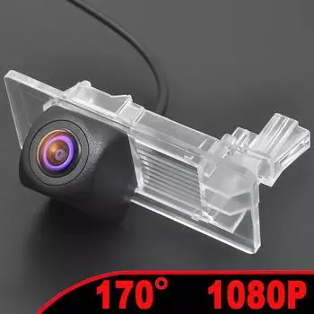 170° HD 1080P AHD камера заднего вида «рыбий глаз» для Volkswagen Polo sedan/Jetta/Tiguan/Skoda Octavia Superb Fabia Rapid