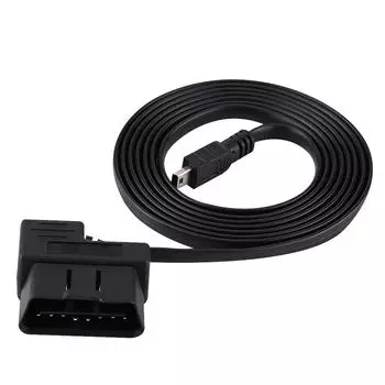 180 см автомобильный OBDII OBD2 EOBD 16pin диагностический удлинитель адаптера для Mini USB кабель