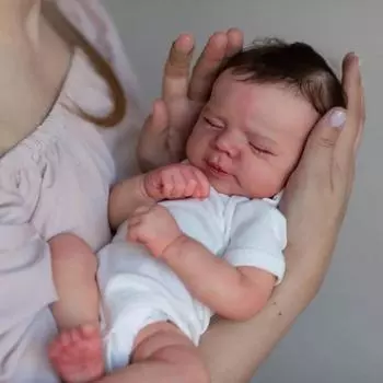 18 48 см кукла Reborn Baby Doll Pascale мягкое на ощупь тканевое тело спящая Bebe Reborn Boneca изысканная 3D цветная окрашенная кожа новорожденная кукла с видимыми сосудами cloth body
