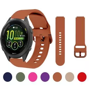 18 мм ремешок для Garmin Forerunner 265S ремешок для активного отдыха цветная пряжка аксессуары для Garmin Vivomove 3S/move3S ремешок для часов For Forerunner 265S
