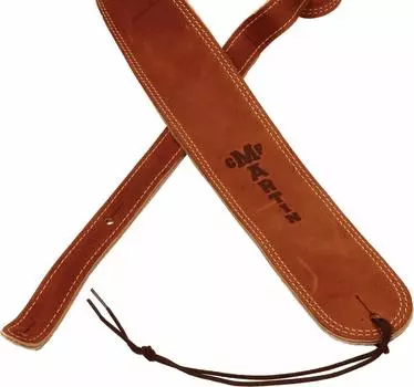 18A0012 BALL GLOVE LEATHER STRAP BR Гитарный ремень [Martin]