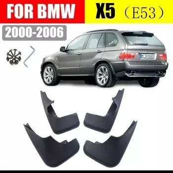 1999-2006 для BMW X5 E53, брызговики, брызговики, брызговики, автомобильные аксессуары, брызговики Auto Styline, передние и задние, 4 шт.
