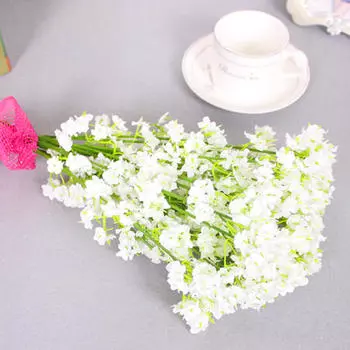 1/10 Fork Artificial Silk Flowers Sky Star Can Be Washed Home, Wedding Decoration For Greening Projects, Shops Ect Decoration