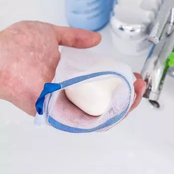 1-10 шт. Чистый пенящийся сетчатый мешок, портативный подвесной нейлоновый сетчатый мешок для мыла, сетчатый мешок для очищения лица, товары для ванной комнаты