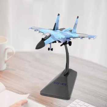 1/144 Модель истребителя с подставкой, прочная коллекция, настольное украшение, самолет для детей