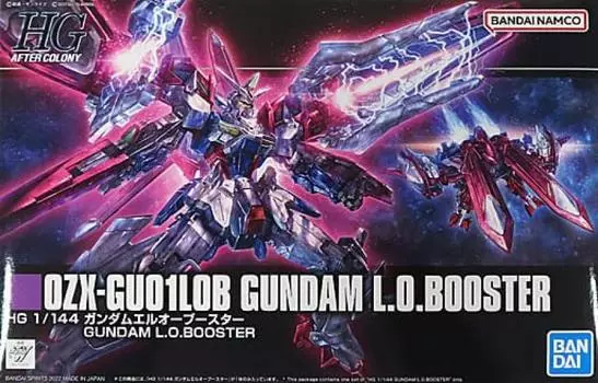 1/144 Пластиковая модель HG OZX-GU01LOB Gundam LO Booster [Мобильный доспех Gundam W DUAL STORY G-UNIT]