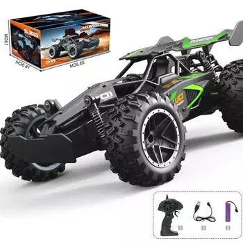 1:18. Скоростная гоночная радиоуправляемая машина, 2.4G, 15 км/ч, модель с дистанционным управлением.