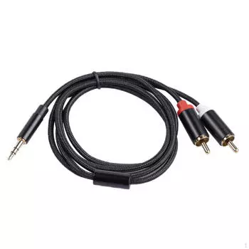 1/1.8/3.5 мм 2RCA M на Male аудио кабель Hi Fi стерео AUX шнур адаптер 3M