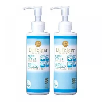 1+1 большой емкости Detclear Aha Peeling Jelly без запаха 180 мл 2 отшелушивающих пилинг-геля