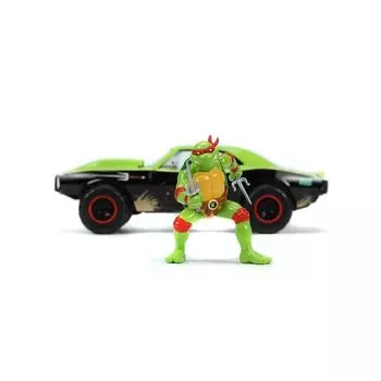 1:24 ЧЕРЕПАХИ 1967 CHEVY CAMARO с мини-автомобилем RAPHAEL turtles [продукт]
