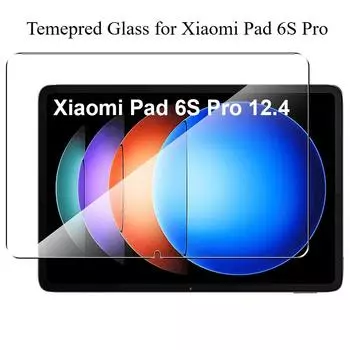 1/2/3 шт. Температурное стекло для Xiaomi Pad 6S Pro 12,4 дюйма Защитное стекло для планшета на Xiaomi Pad 6S Pro 12,4 Защитная пленка для экрана 1PC MiPad 6S Pro 12.4 чистый